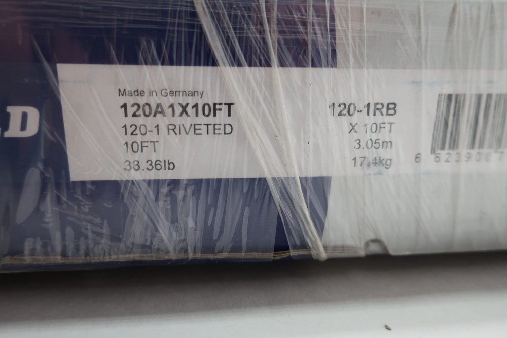Renold 120A1X10FT 120-1RB Roller Chain 10ft