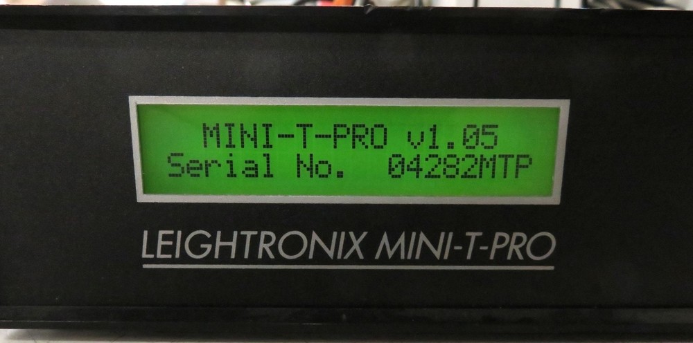 Leightronix Mini-T-Pro Video Switcher Schedule Programmer * Powers On