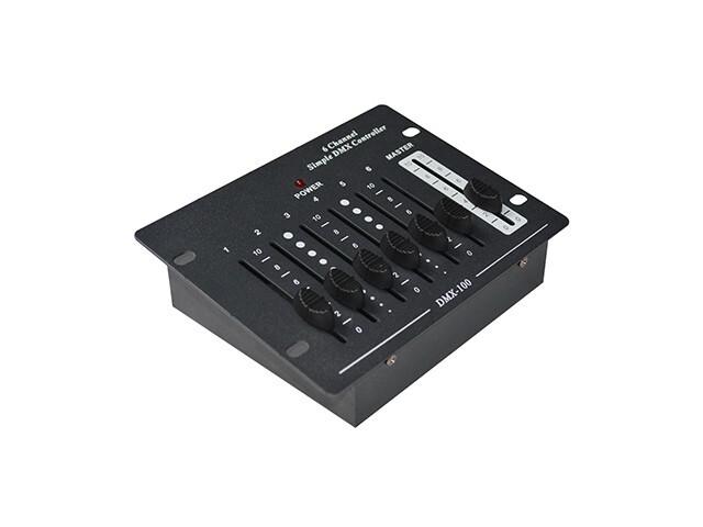 6ch Battery dmx simple controller dmx 512 Lighting Console for Dmx Light Console