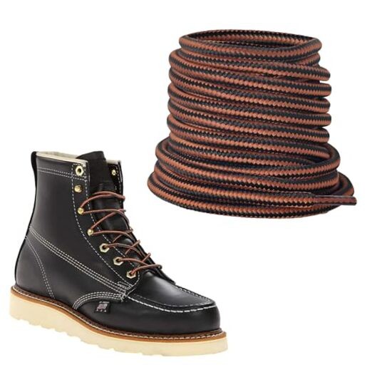 Boot Laces for Thorogood, Round Heavy Duty Shoelaces Replacement Strings for