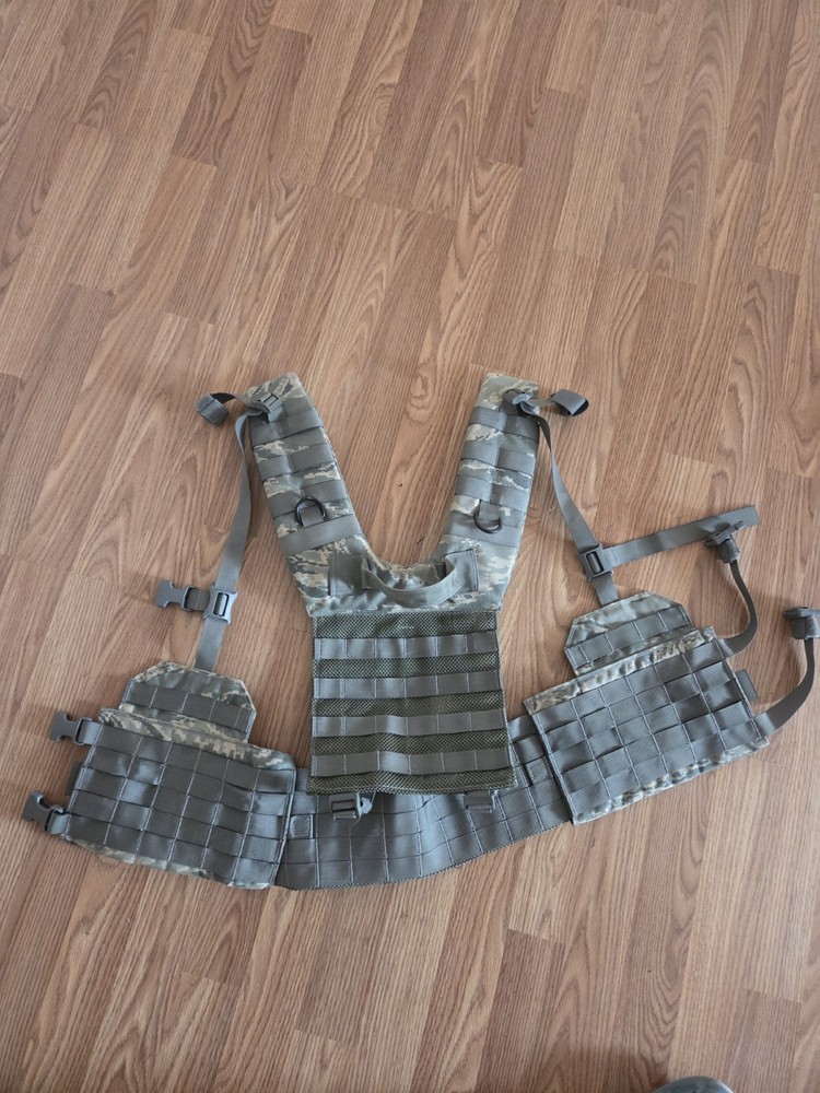 USGI Molle H-Harness, size small, Airforce Tiger Stripe