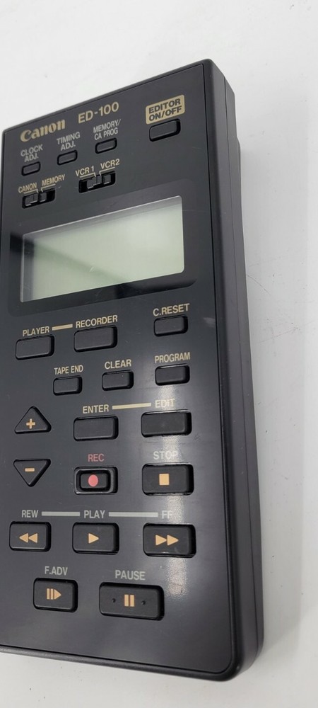 Canon ED-100 Video Editor Remote - Powers On - AS-IS - EB-7600