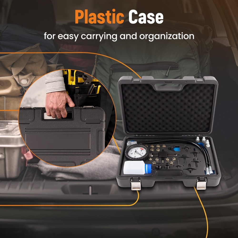 Professional Diesel Common Rail Test Kit 2000BAR Pressure Diagnostic Tool
