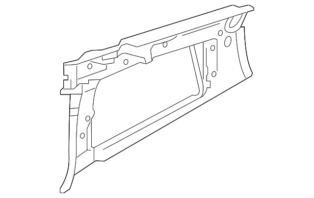 Genuine GM Driver Side Quarter Panel 84650851