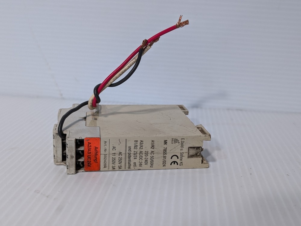 Dold MK7855.81/024 Multi-Function Time Delay Relay, 220VAC, .25SEC-640SEC