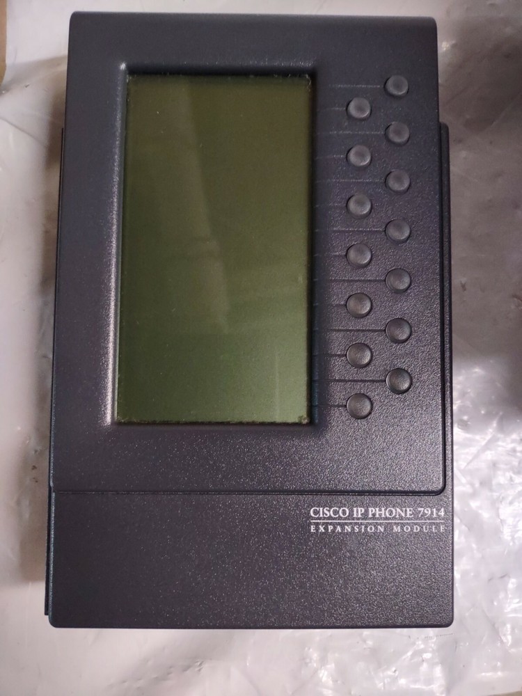 Cisco Unified 7914 Series IP Phone 14 Line Expansion Modules READ NOTES