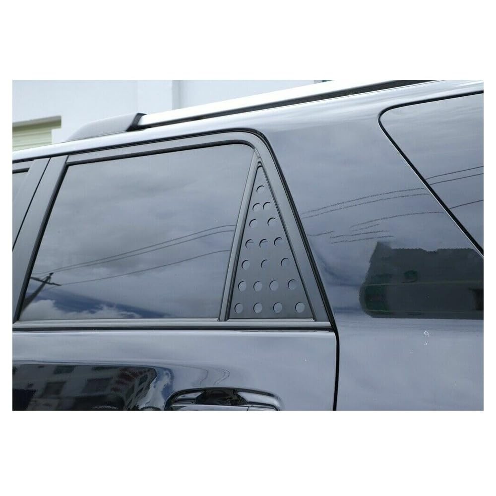 C-Pillar Triangular Window Trim Cover for 4Runner 2010-2020 Black CCTWGPTCF42