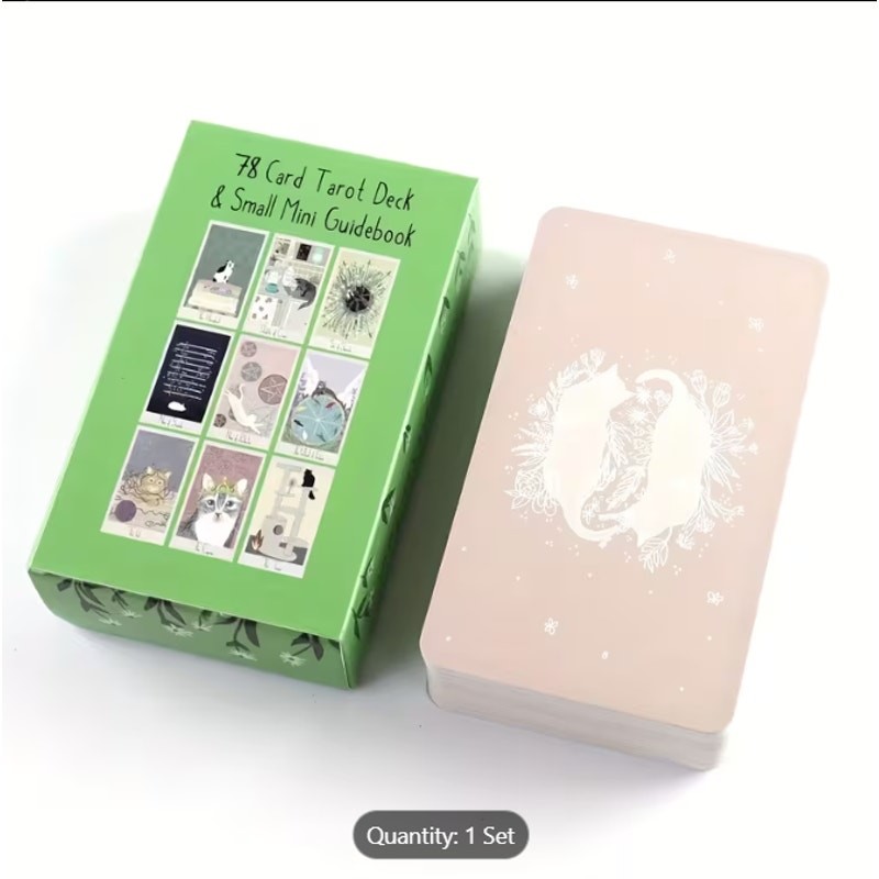 Considerate Cat Tarot Deck Volume II – 78 Illustrated Cards