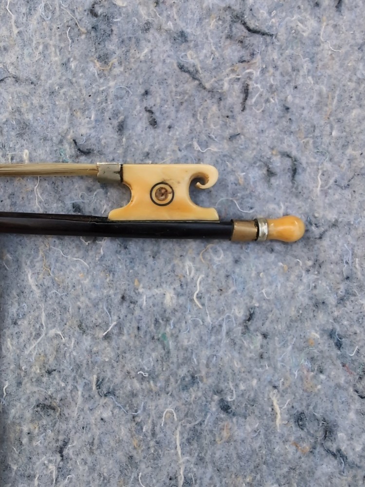Vintage Violin Bow  Has Small Fracture