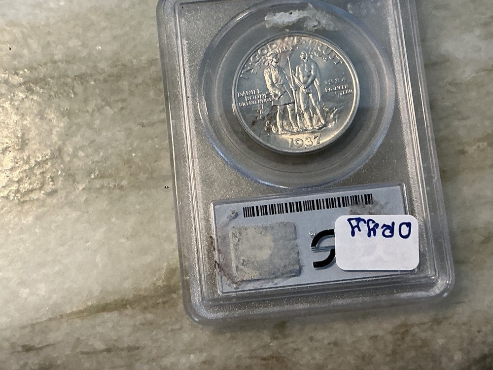 1937 Boone Silver Commemorative Half Dollar MS65 CAC