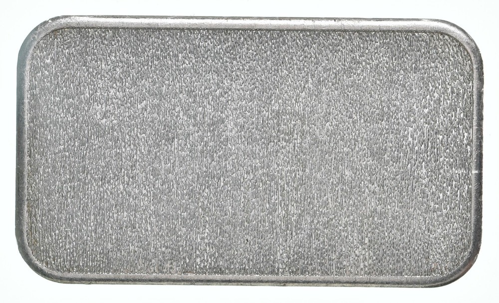 1 Troy Oz Silver Bar Engelhard Plain Back