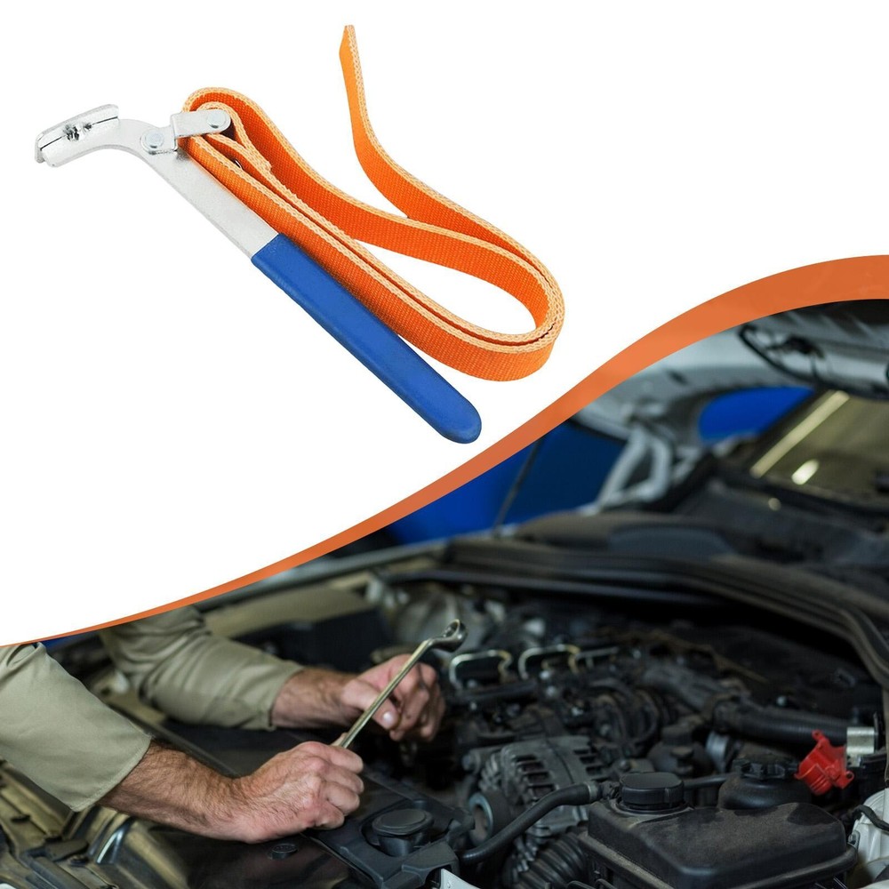 Filter Strap Wrench Belt Wrench Adjustable Hand Tool Easy to Use Flexible