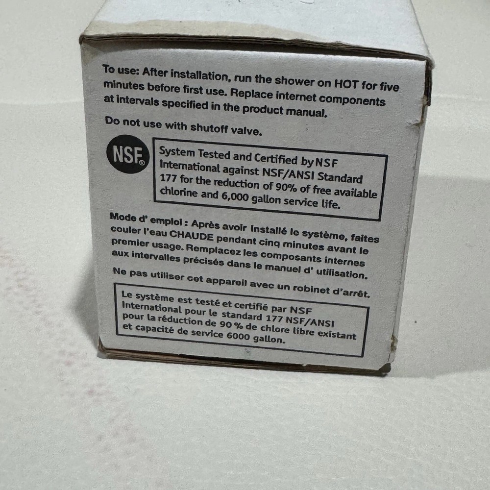 Nikken Pimag MicroJet Wall Mount Shower System Replacement Filter Item #13831 🔥