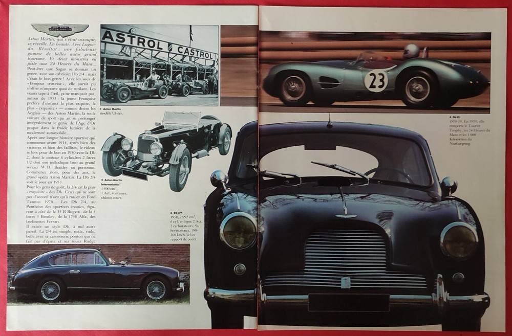 1982 Aston Martin Automobile 7 Pages