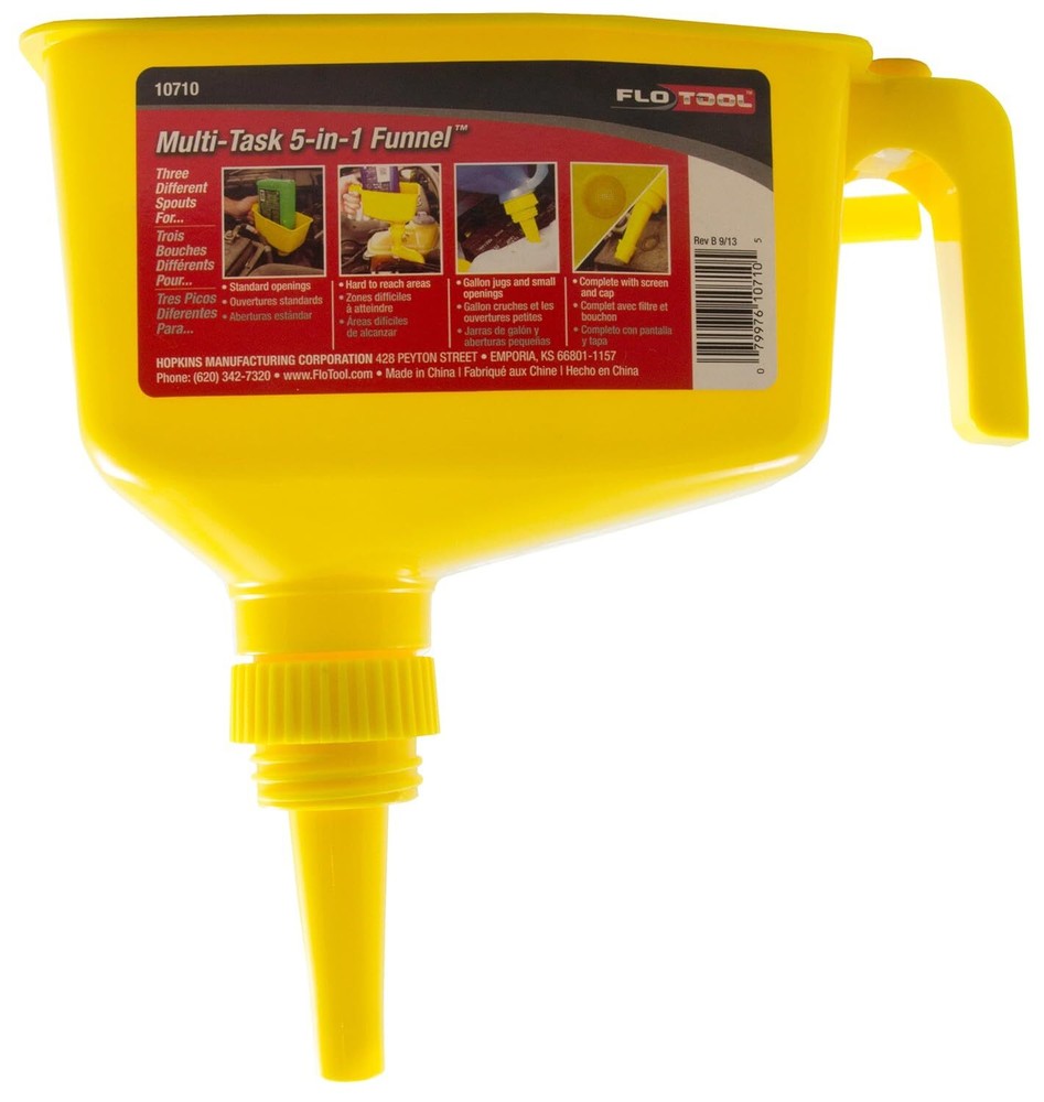 FloTool 10710 Multi-Task 5 in 1 Funnel