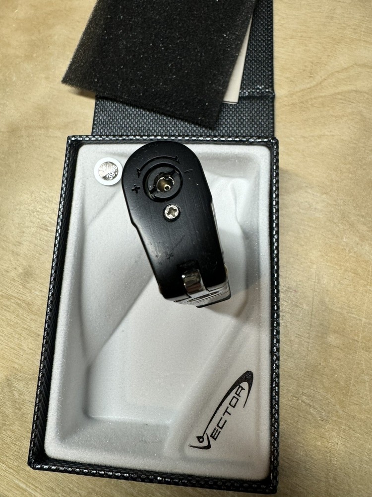 Vector Delta - Double Jet Flame Torch Lighter - Black - New
