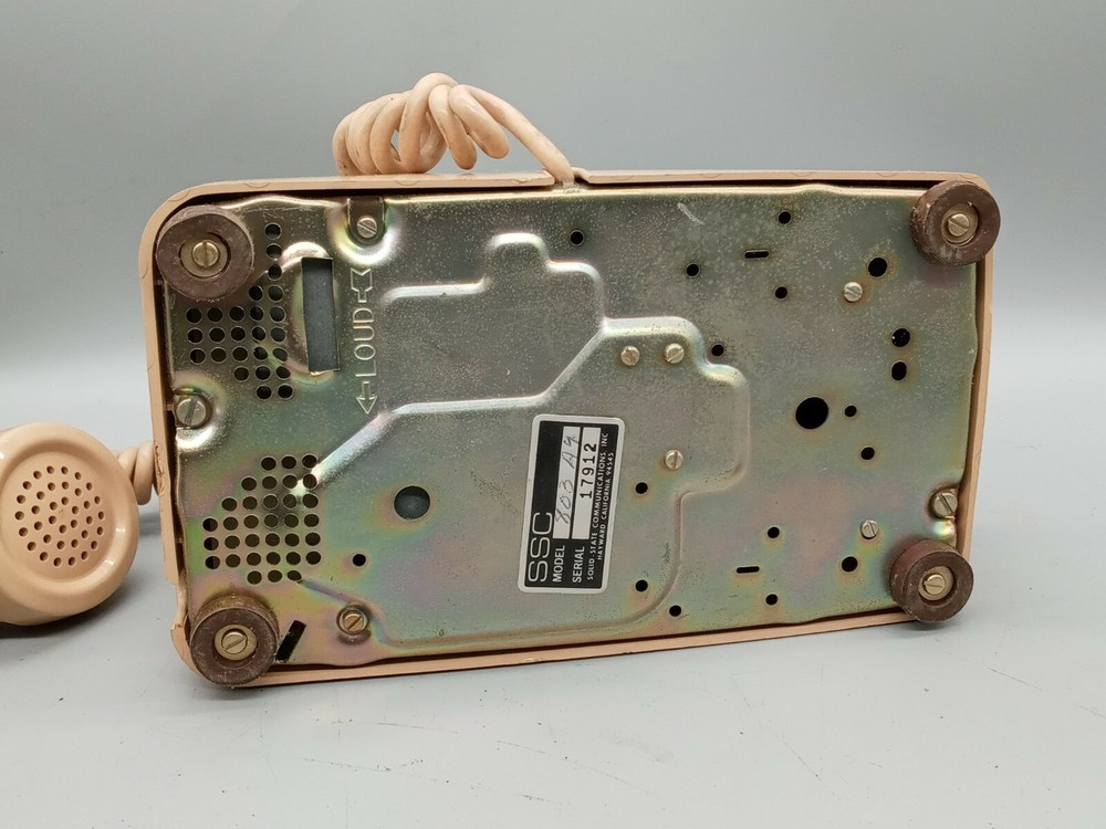 SSC Radio Dispatch Phone MODEL 803A4 / ITT /