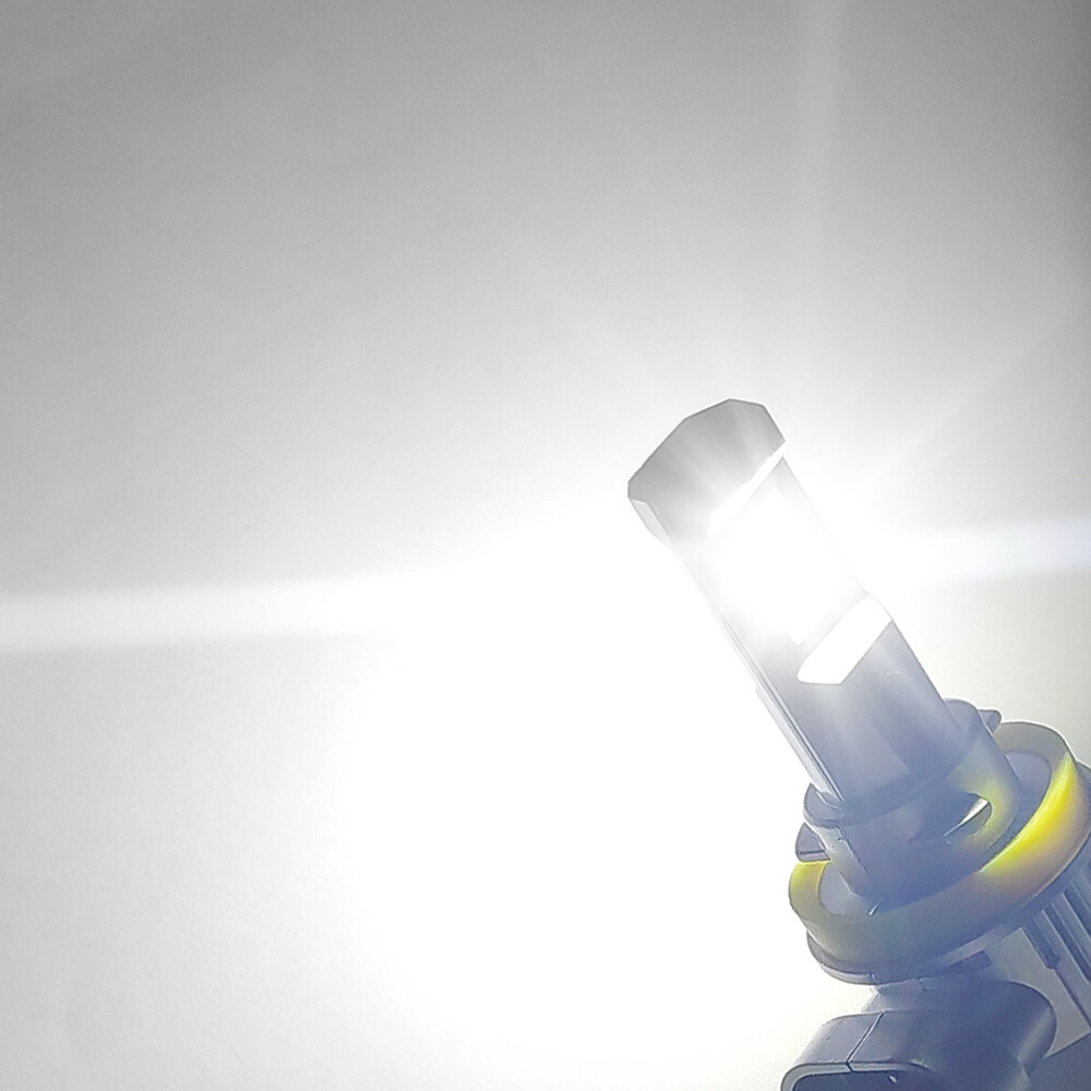 H11 LED Headlight Super Bright Bulbs Kit 6500K White 60000LM High/Low Beam