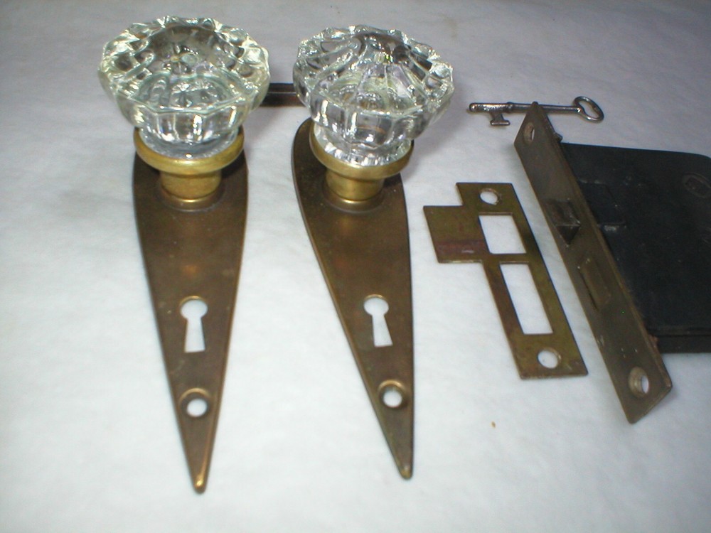 Antique Art Deco Era Door Hardware