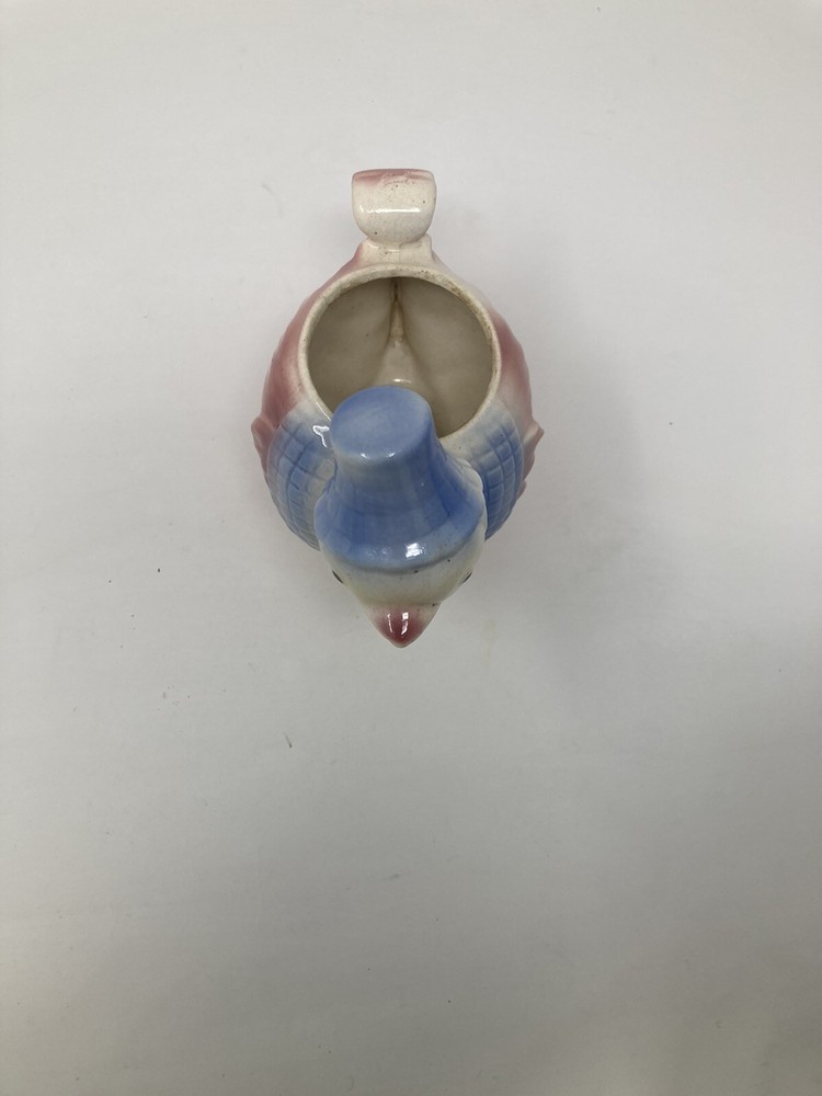pottery duck creamer