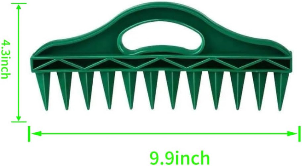 .Handheld Garden Seeder - Seed Spacing Tool Achieve Precise Seed & Seedling Plac