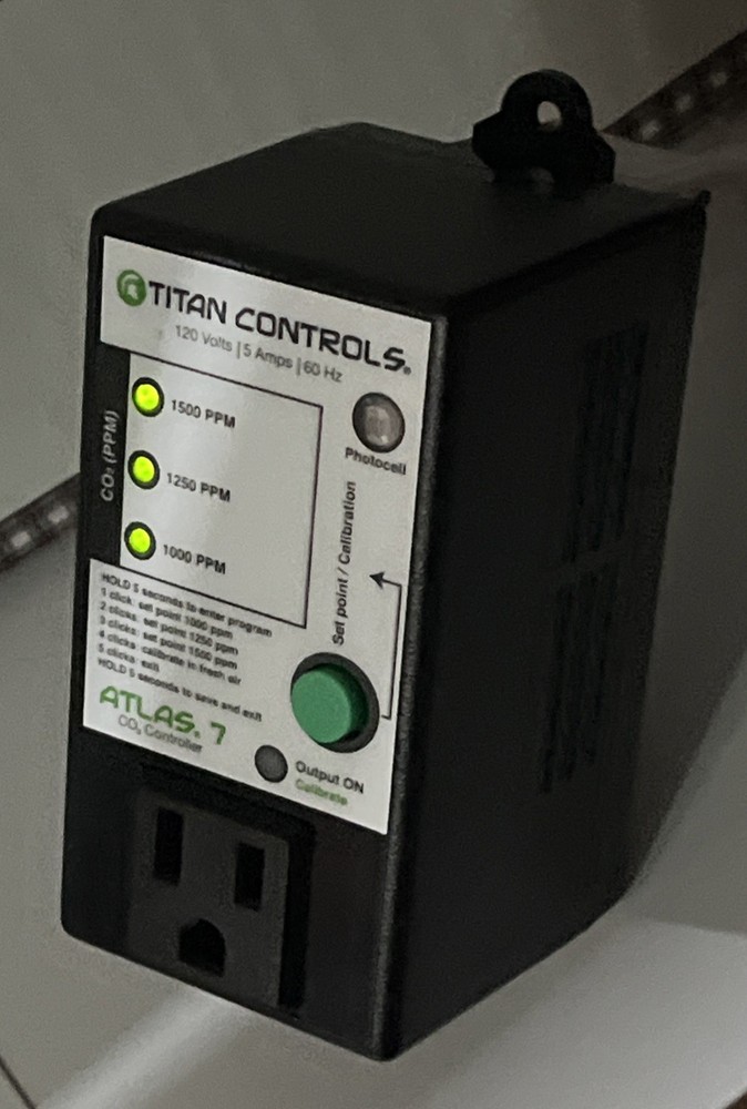 Titan Controls Atlas 7 Co2 Controller Model 702614