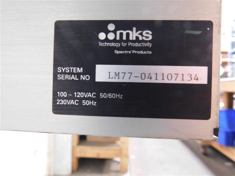 AS-IS MKS Micro Vision2 Gas Analyzer Assembly Pfeiffer SplitFlow80 Vacuum