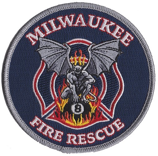 Milwaukee Station 8 Devil Design Fire Patch NEW .