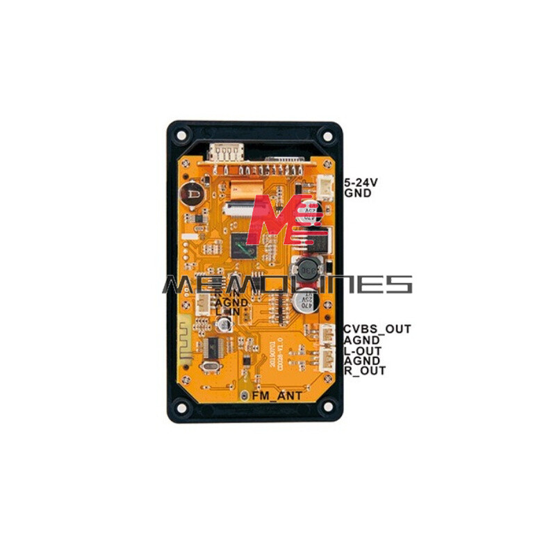 5v-24v 5.0 Bluetooth Call LCD Multimedia Playback 2.8'' MP5 Video Decoding Board