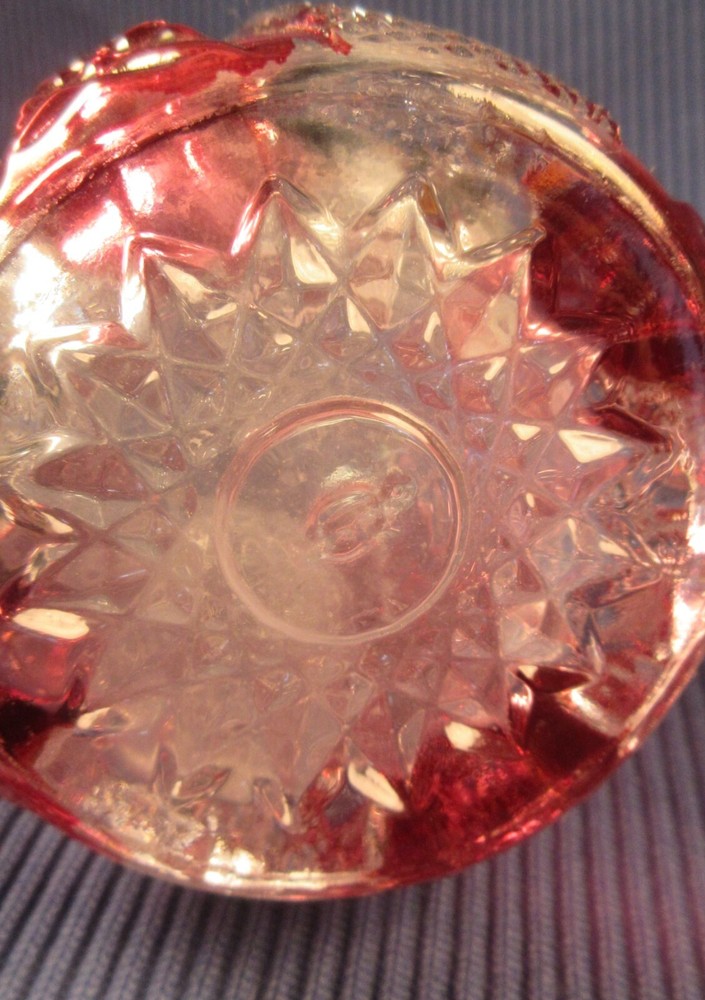 EAPG Imperial Glass Co. Cruet #500, Ruby Flashing