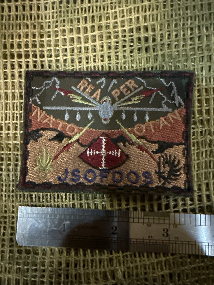 French Foreign Legion NATO TASK FORCE Sparta Drone Afgan War Patch
