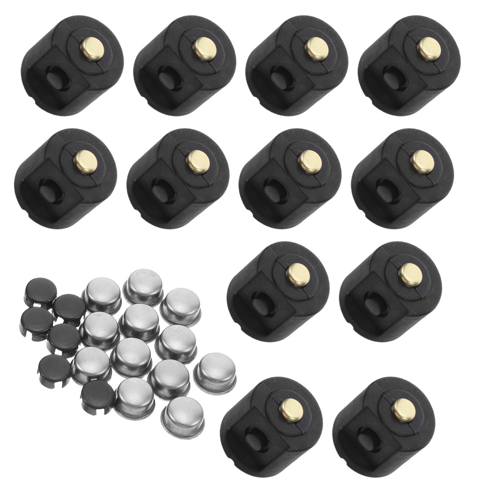 12 Sets Flashlight Accessories Boot Cover for Push Button Switch