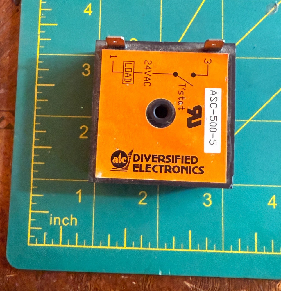 ATC Diversified Electronics ASC-500-5 Delay On Break Timer Control 24VAC