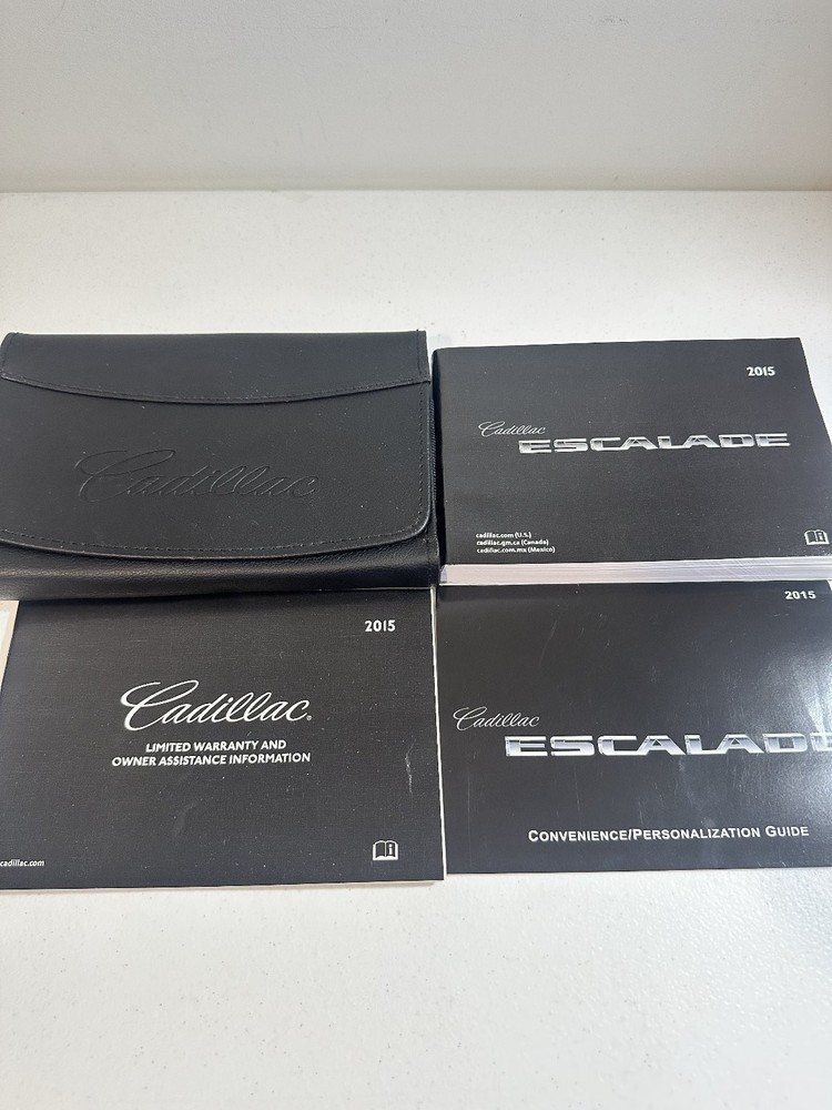 2015 Cadillac Escalade Owner Manual Set