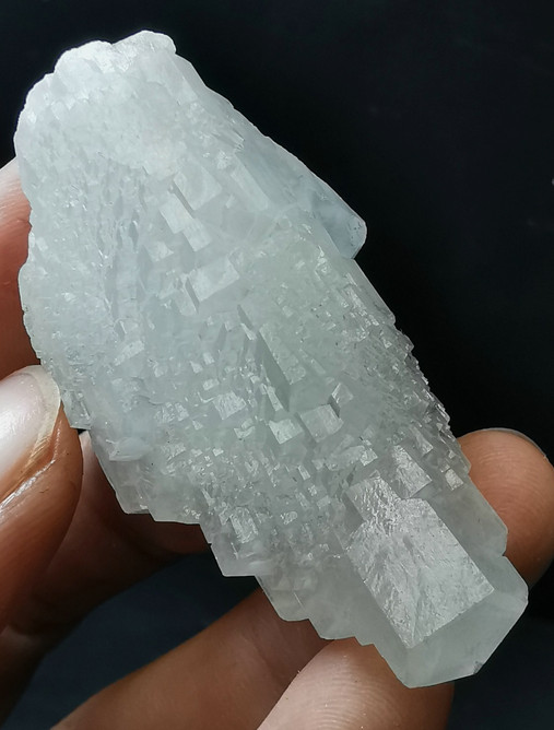 UV Fluorescent Stair Step Stacked Elestial Calcite