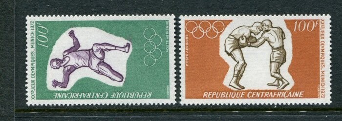 Central African Republic #C93-4 MNH