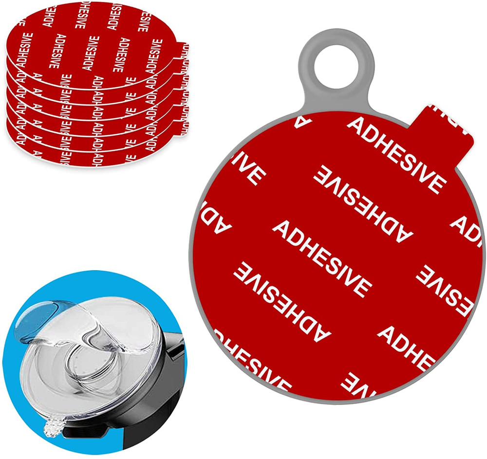 Dashboard Pad Mounting Disk Sticky Adhesive Replacement Kit, 6Pcs 3.15"(80Mm) Ci