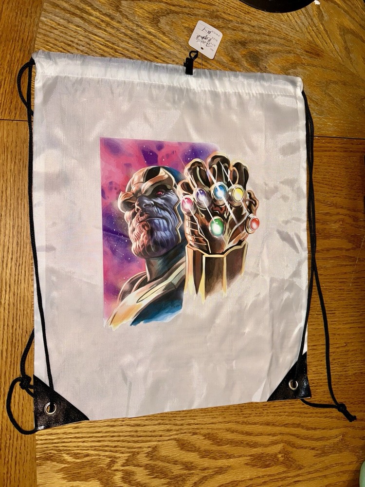 Thanos Backpack Drawstring Bag New