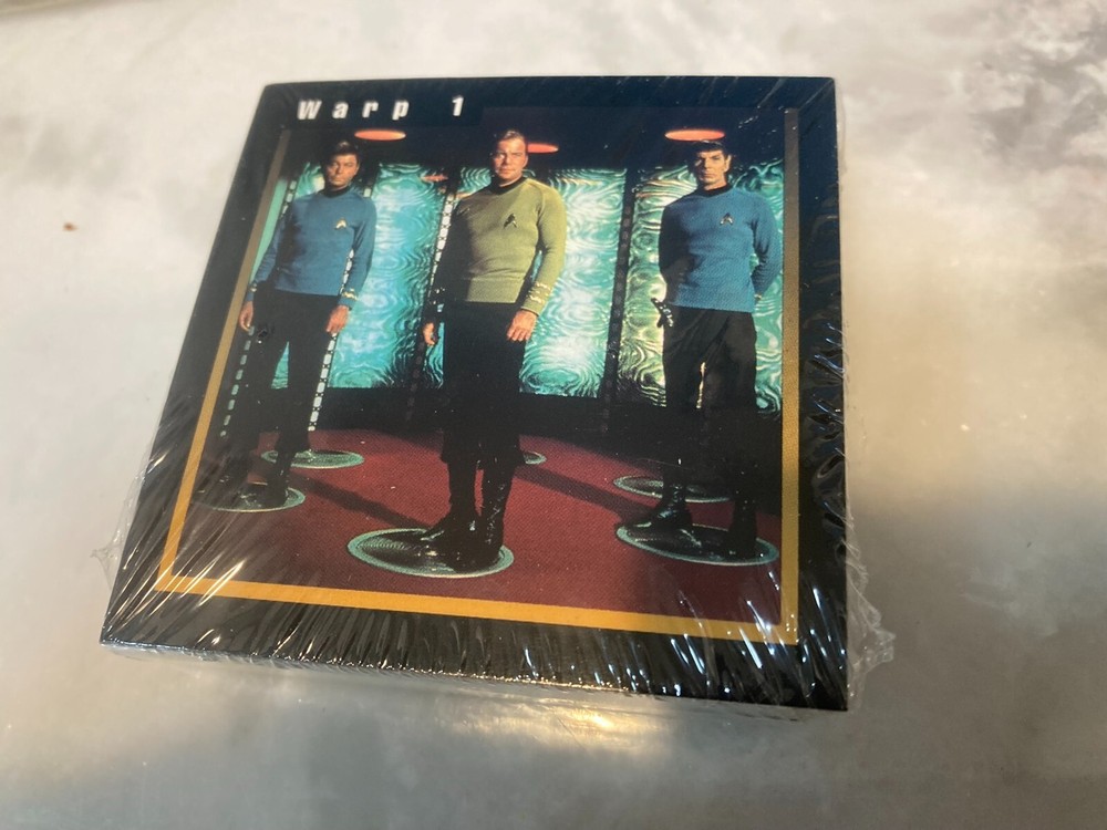 1992 Star Trek The Game Replacement Game Warp 1  NEW