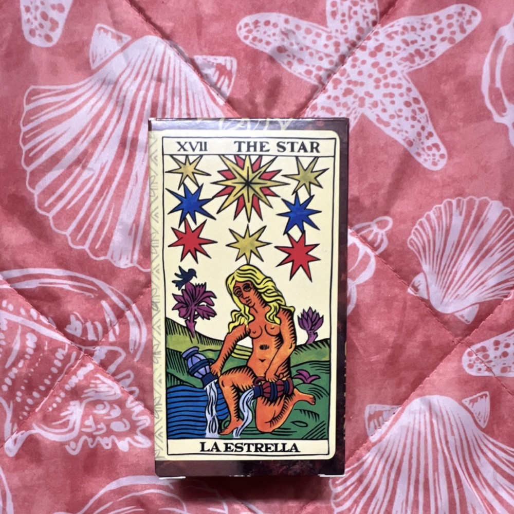 Fournier Spanish Tarot Deck 78 Colored Cards & Instructions Leaflet