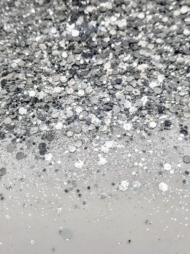 Metallic Chunky Silver Glitter - Chrome Crush 3 oz.