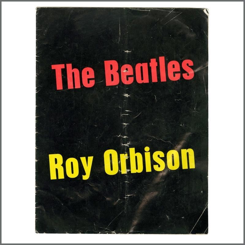 The Beatles Roy Orbison 1963 Tour Programme (UK)