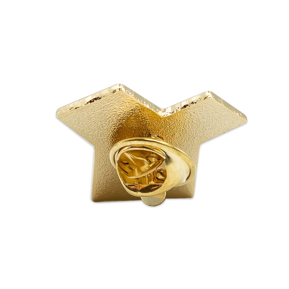 Euclid's 47th Problem with Square & Compass Masonic Lapel Pin
