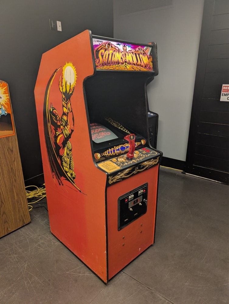 Satan's Hollow arcade machine by Bally Midway
