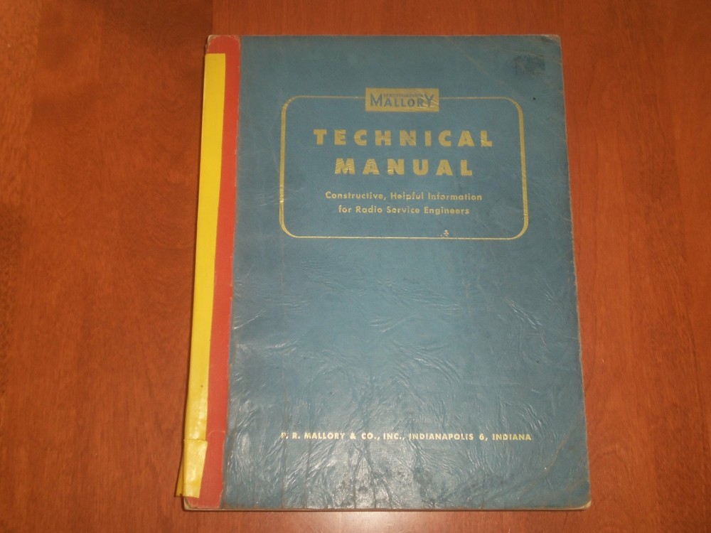 1942 MALLORY TECHNICAL MANUAL - KD 6695