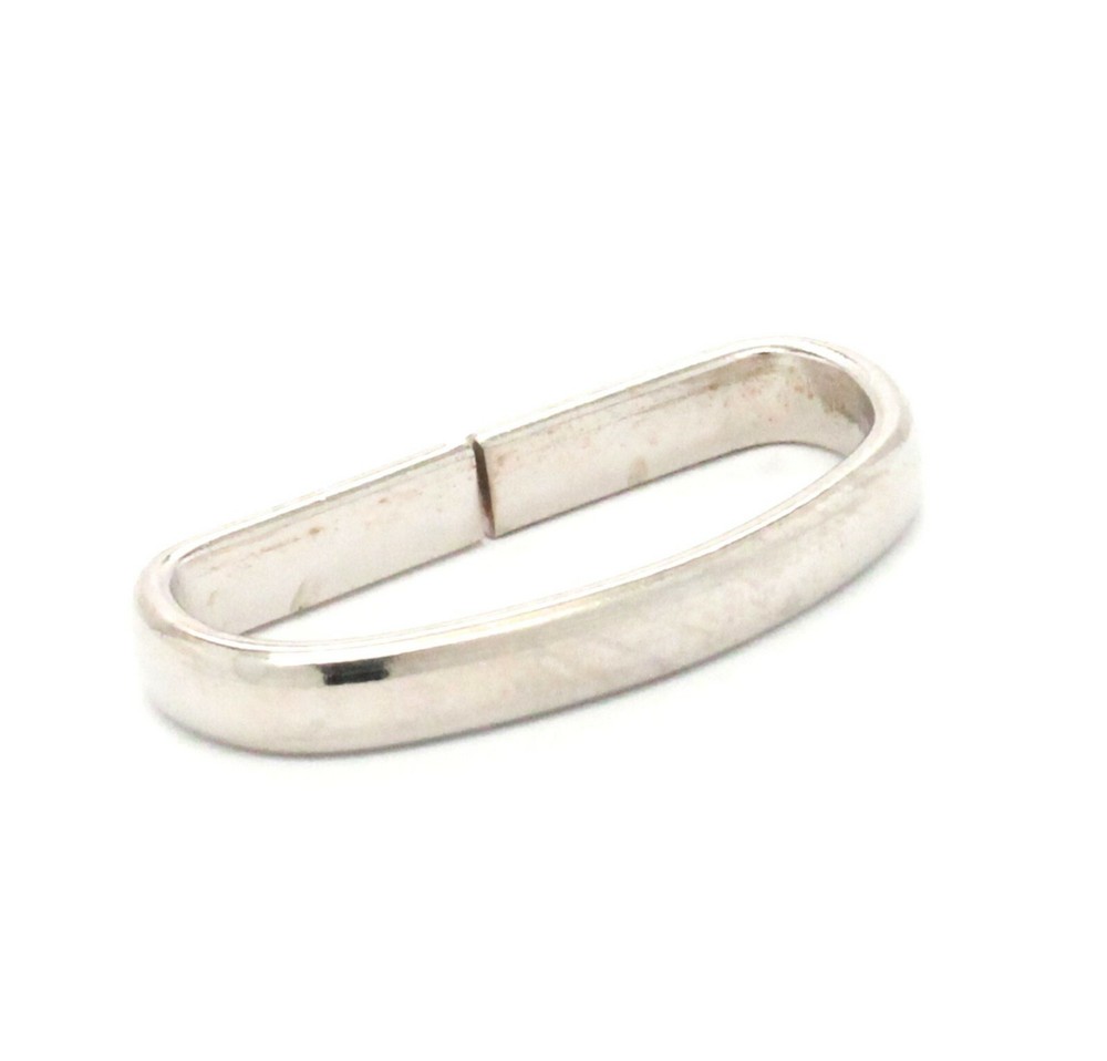 Nickel Solid Brass Strap Loop 1.25" 1932-02