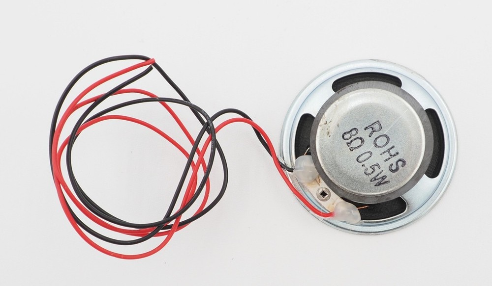 Replacement Speaker for Chiming Quartz Clock Movement 2" Diameter NEW 8 Ohm Part