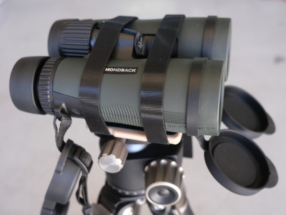 Universal Binocular Tripod Adapter, Compact, Secure, Lightweight, 1/4-20 Thread