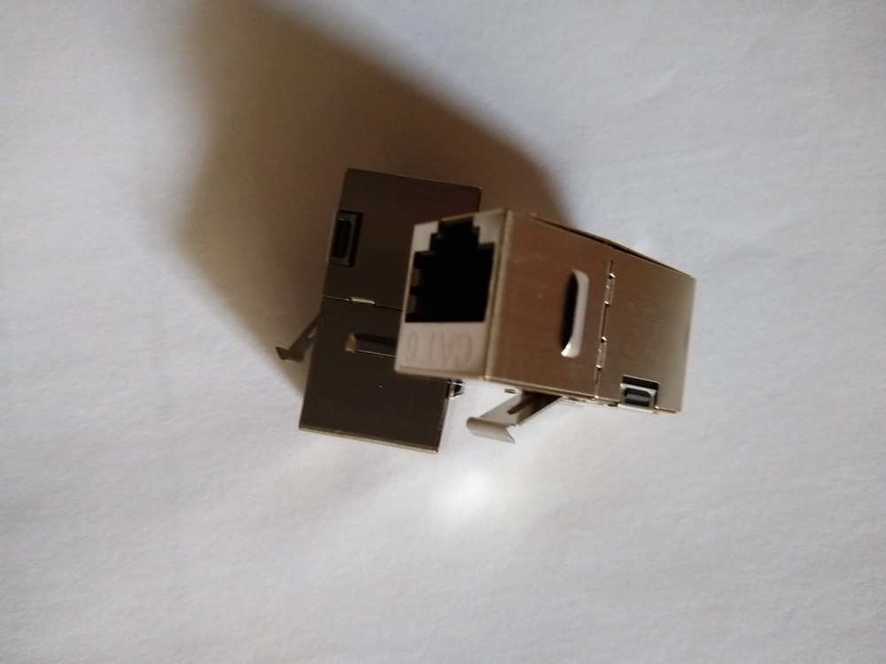 Cat 6, 48 Port with RJ45 In Line Coupler Shielded Patch Panel