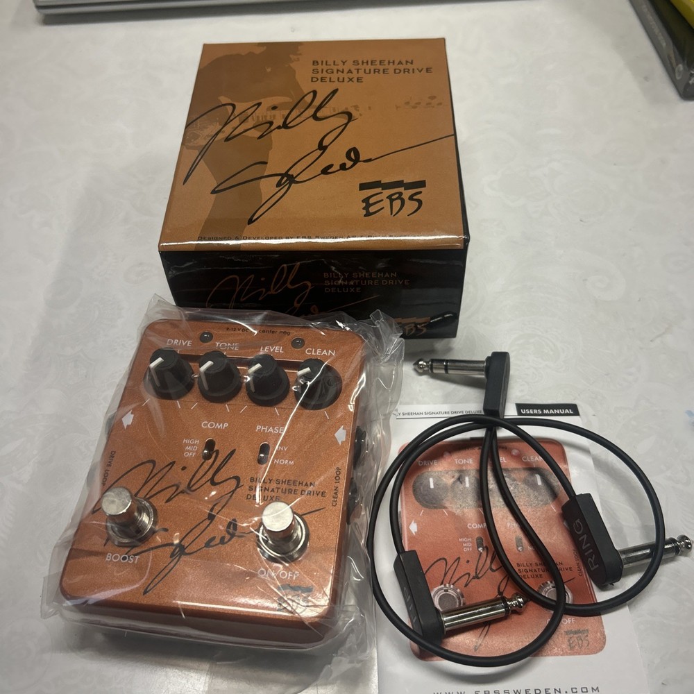 EBS Billy Sheehan Signature Drive DELUXE